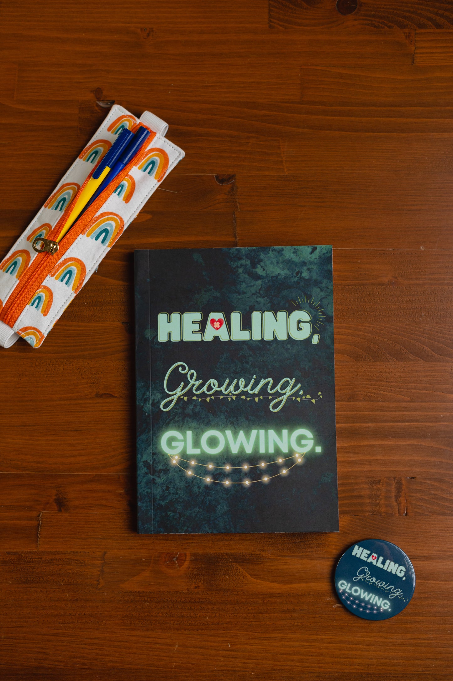Healing, Growing, Glowing Notebook