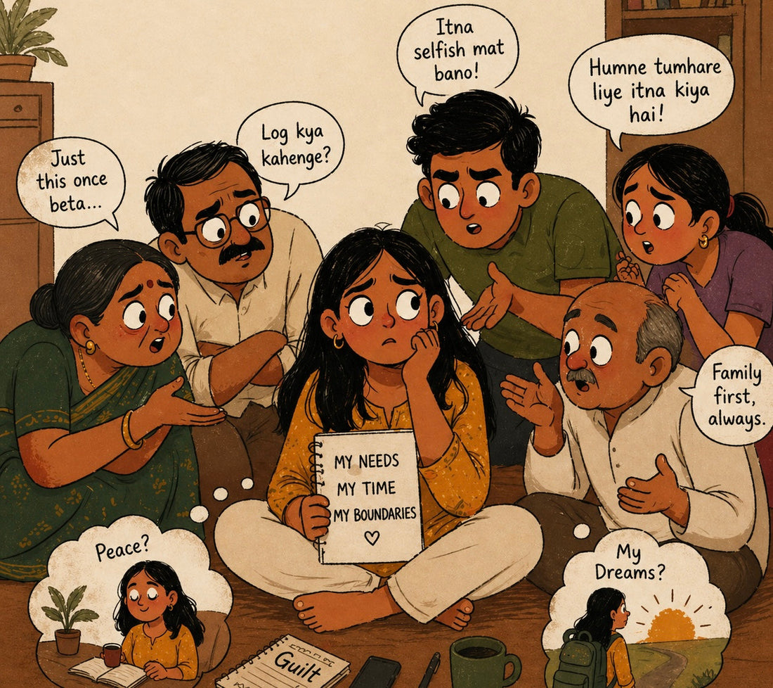 Why Saying ‘No’ Feels So Hard Boundaries, Guilt, and Indian Family Dynamics