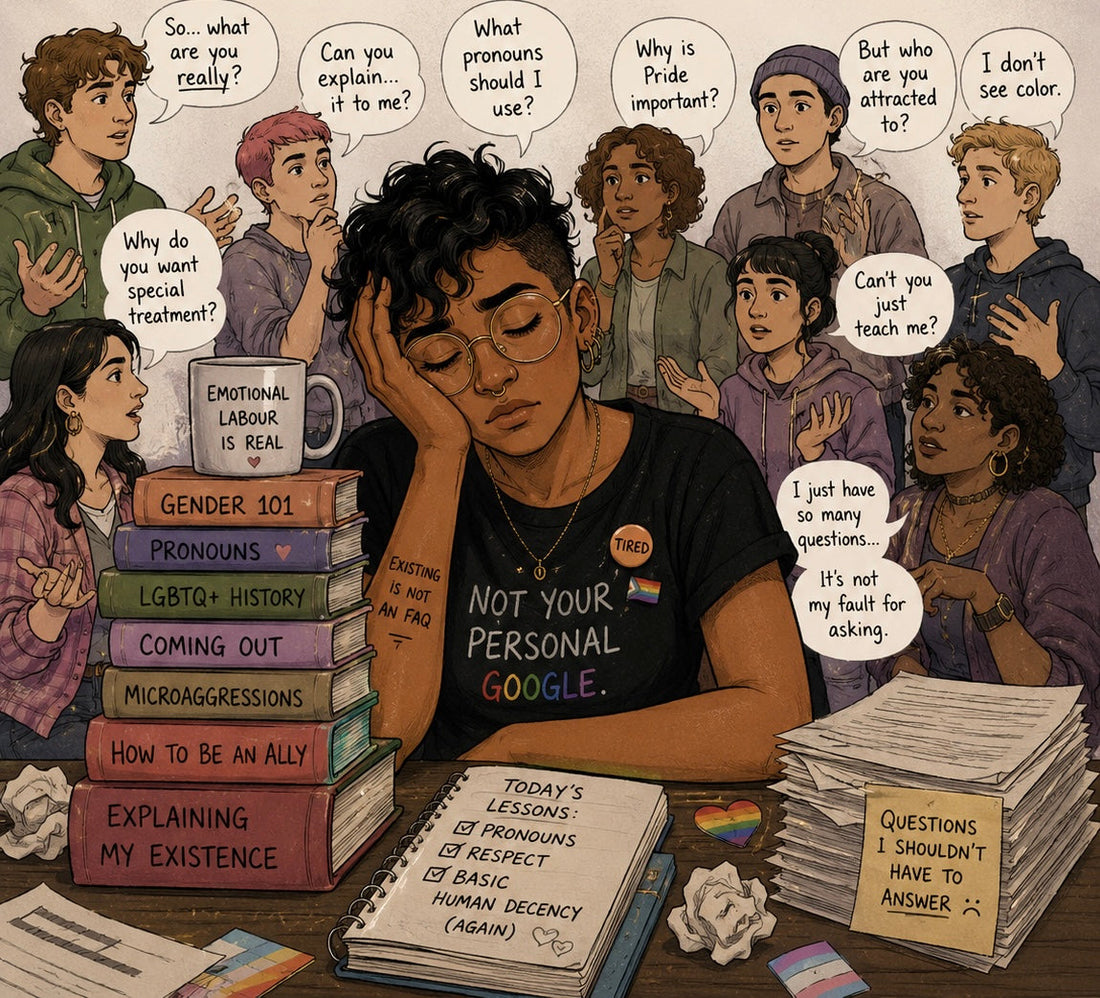 The Emotional Labour of Existing: Why Queer People Are Tired of Being the Educators