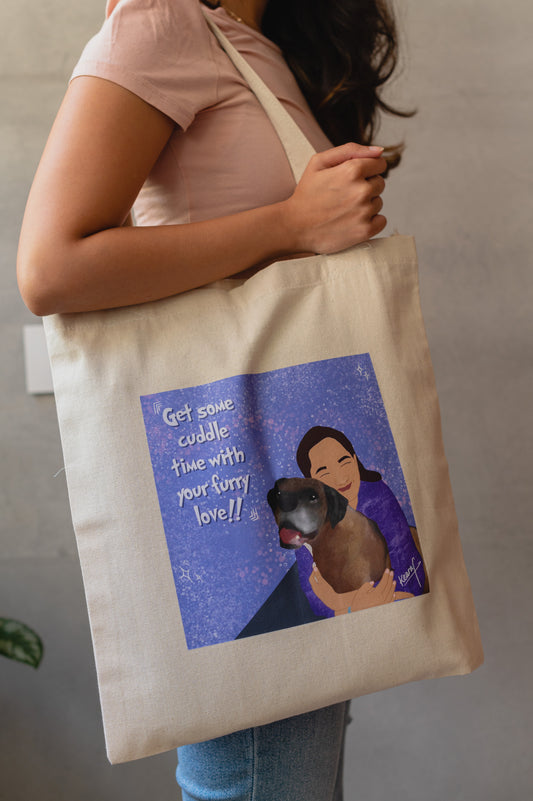 The Pawsitive Hug Tote